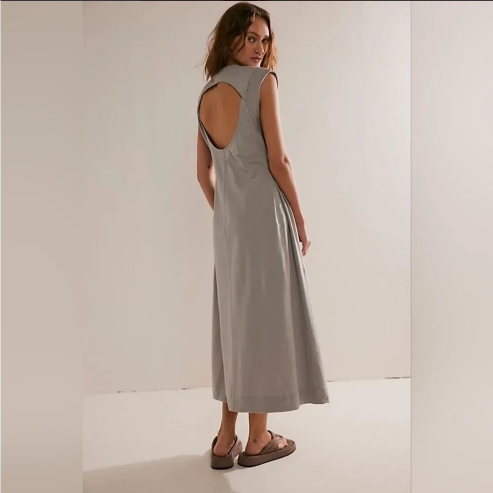 🆕 Free People Beach Simone Midi Dress in Frostbitten